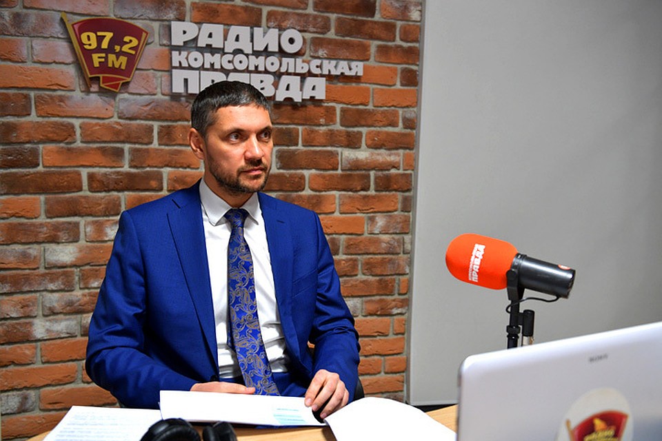 Врио Губернатора Забайкальского края Александр Осипов в гостях у Радио «Комсомольская правда»