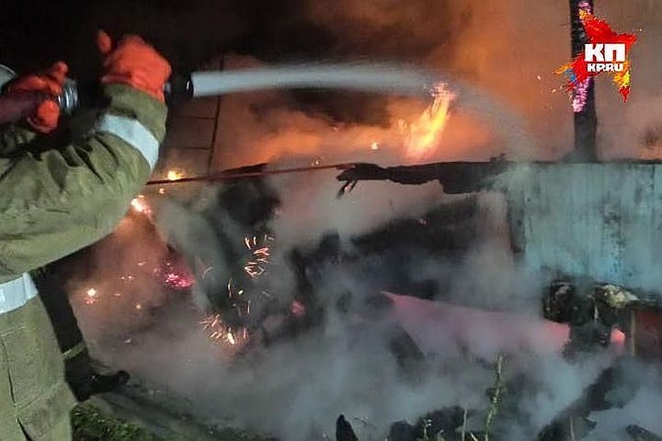 В новогоднюю ночь произошло пять пожаров