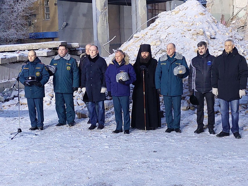 Погибших магнитогорцев почтили минутой молчания. Фото: пресс-служба Губернатора Челябинской области