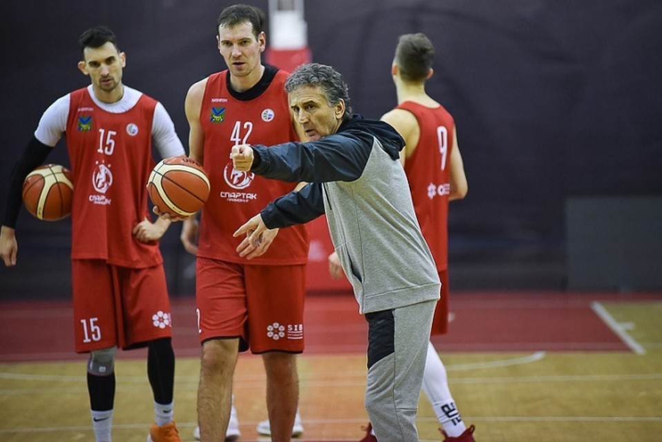 Приморские спартаковцы хорошо потренировались перед дерби с Питером. Фото: Spartakbasket.ru