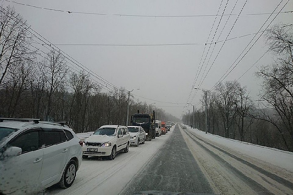 В городе снова пробки