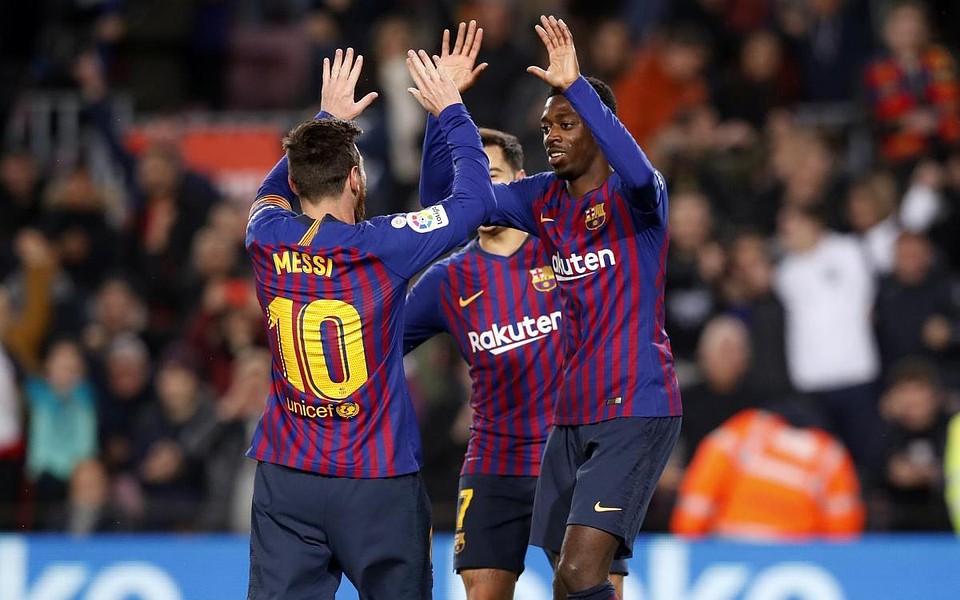 В последнем матче форварды хозяев показали яркую игру ФОТО: www.fcbarcelona.com
