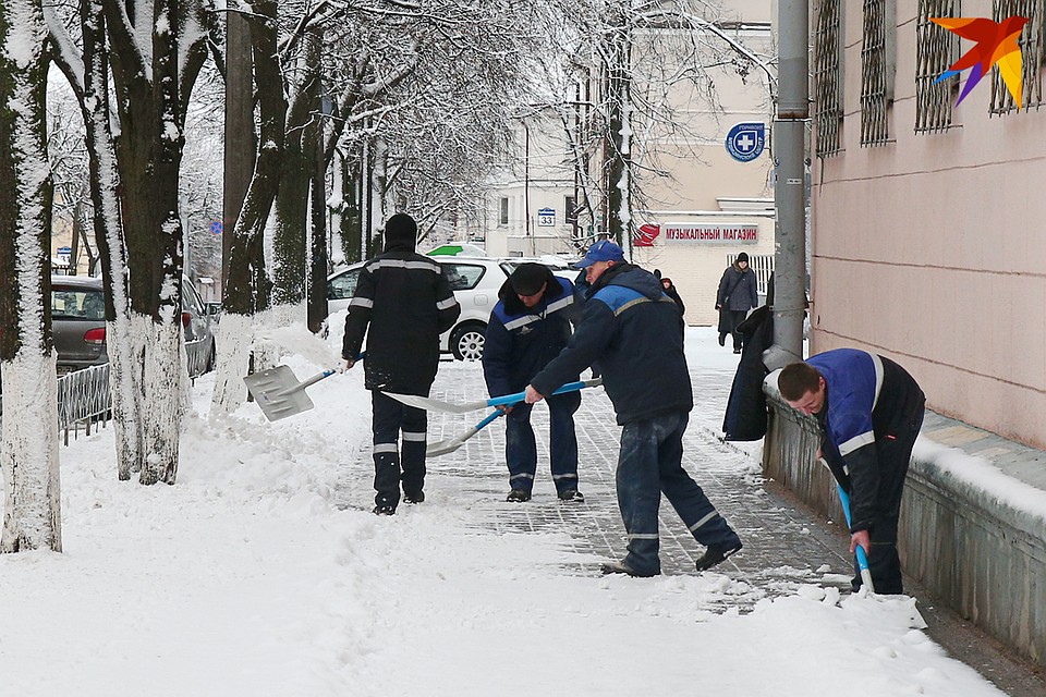 На выходных по Беларуси пройдет кратковременный снег.