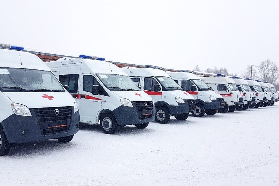 У кузбасском скорой помощи появились новые автомобили. Фото: пресс-служба АКО