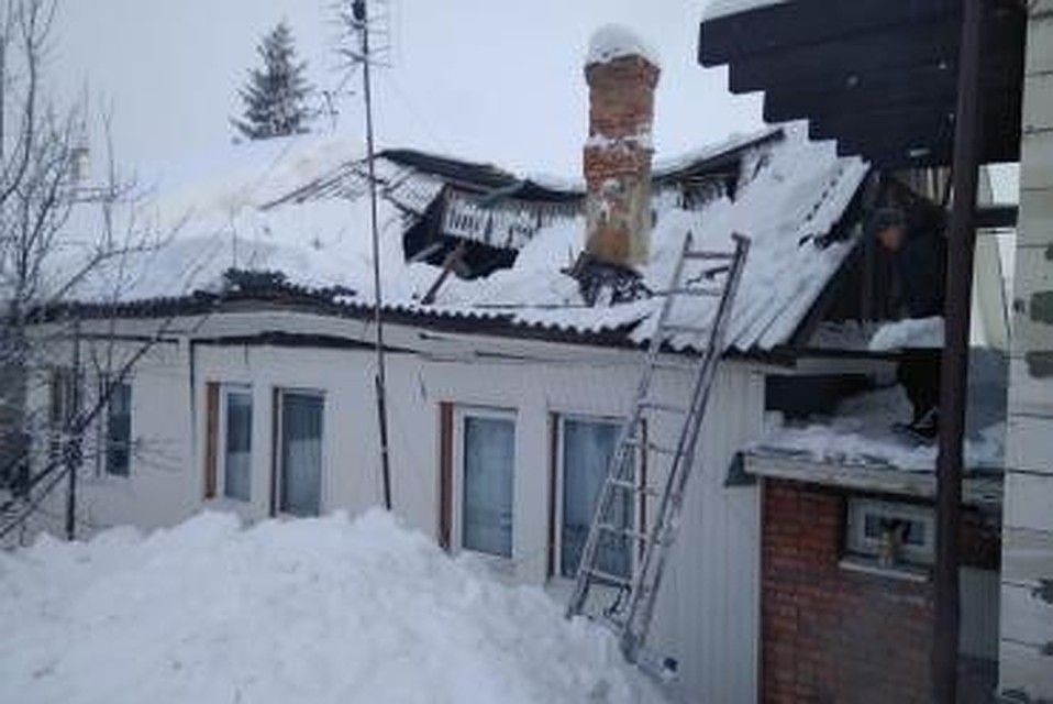 Крыша дома на Тагильской