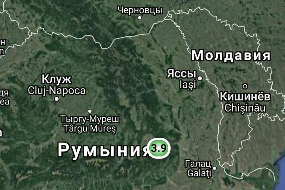 Горы во Вранче – активная сейсмическая зона