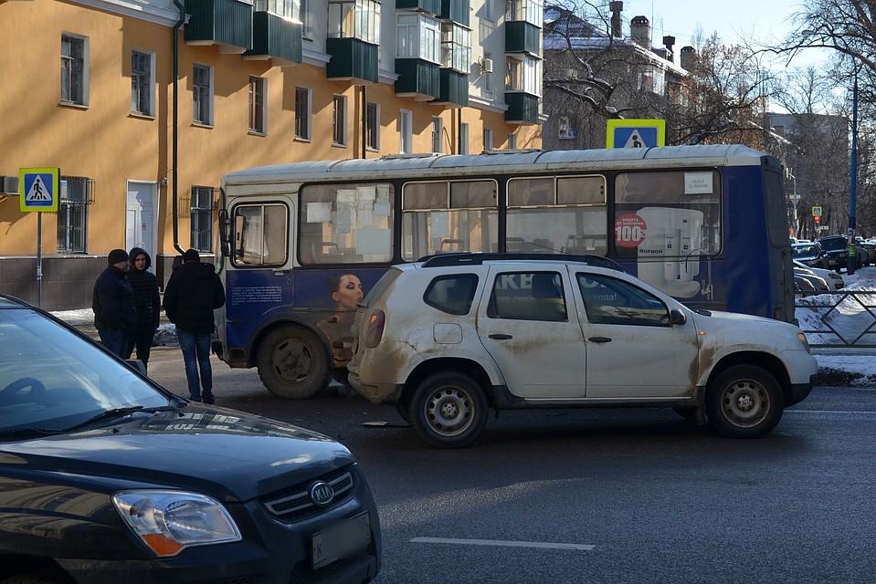 ДТП на Советской в Липецке