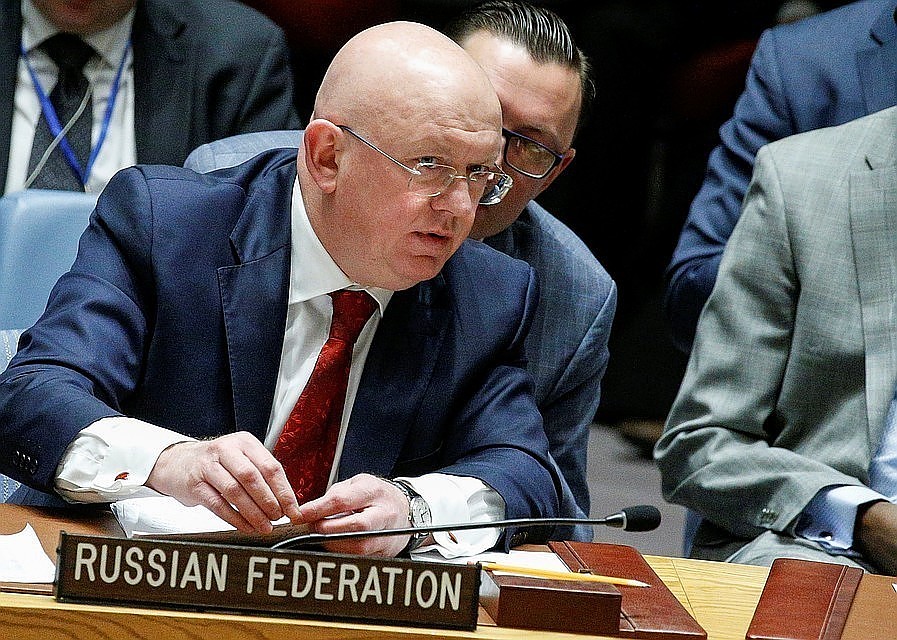 Постпред России при ООН Василий Небензя