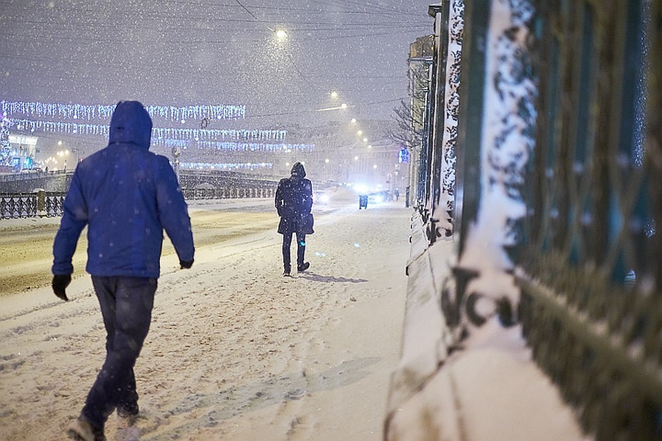 В городе снова будет снегопад