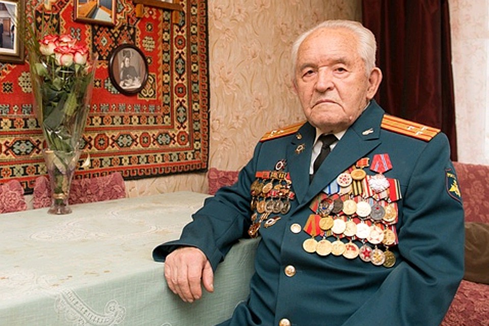 Ветеран ВОВ Вадим Михайлович Разумов. Фото odin.ru