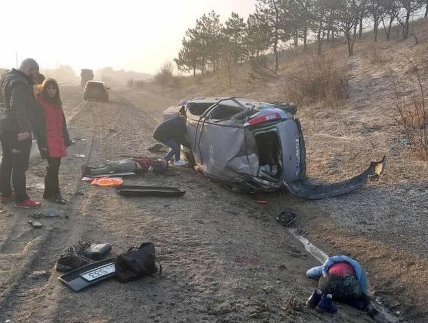 Тяжёлая авария с множеством пострадавших произошла у села Марандены Фалештского района.