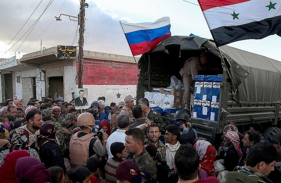 За прошедшие сутки представителями российского Центра по примирению враждующих сторон проведено две гуманитарных акции. Фото: Антон Новодережкин/ТАСС