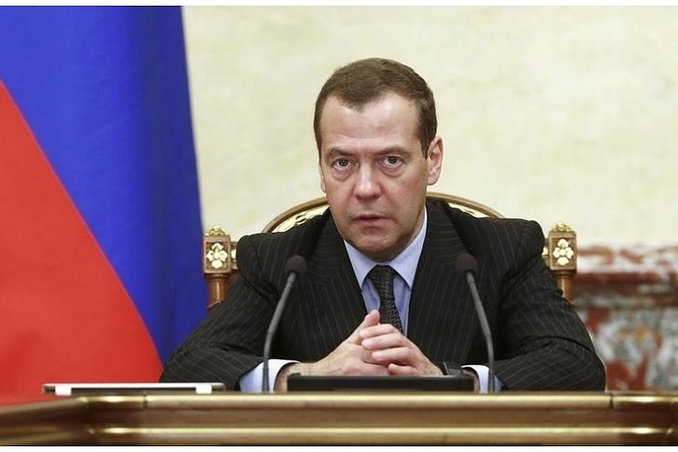 Премьер-министр России Дмитрии Медведев.