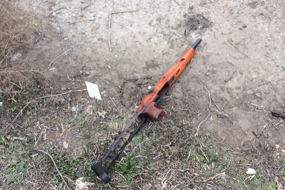 Артема Франкевича застрелили из этого ружья. Фото: СУ СК по Астраханской области