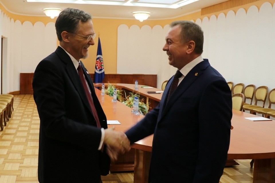 Фото с сайта: mfa.gov.by Сняты ограничения на количество сотрудников посольства США в Минске