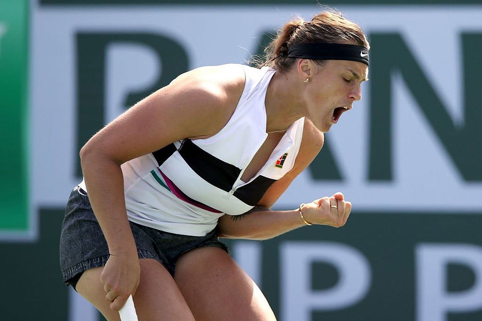 Арина Соболенко готова играть со всеми. Фото: twitter.com/WTA