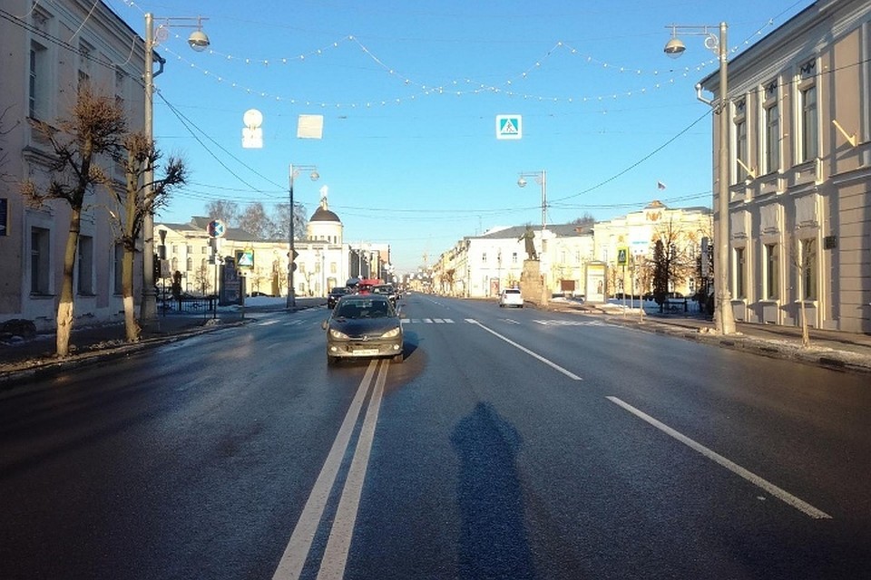 В аварии пострадала женщина Фото: УГИБДД РФ по Тверской области