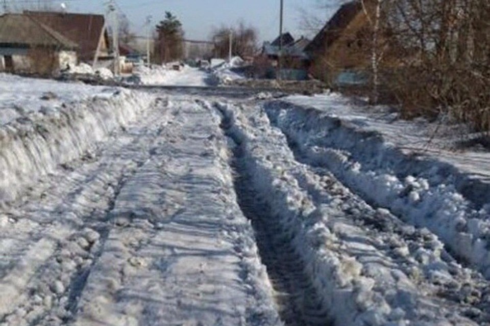 Губернатор Кузбасса раскритиковал уборку снега в Кемерове. Фото: vk.com, личная страница Сергея Цивилева.