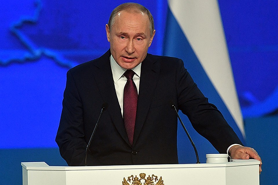 Президент России Владимир Путин