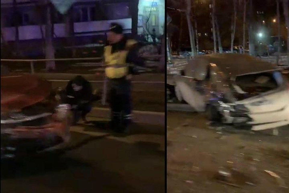 Пять автомобилей столкнулись на улице Вавилова