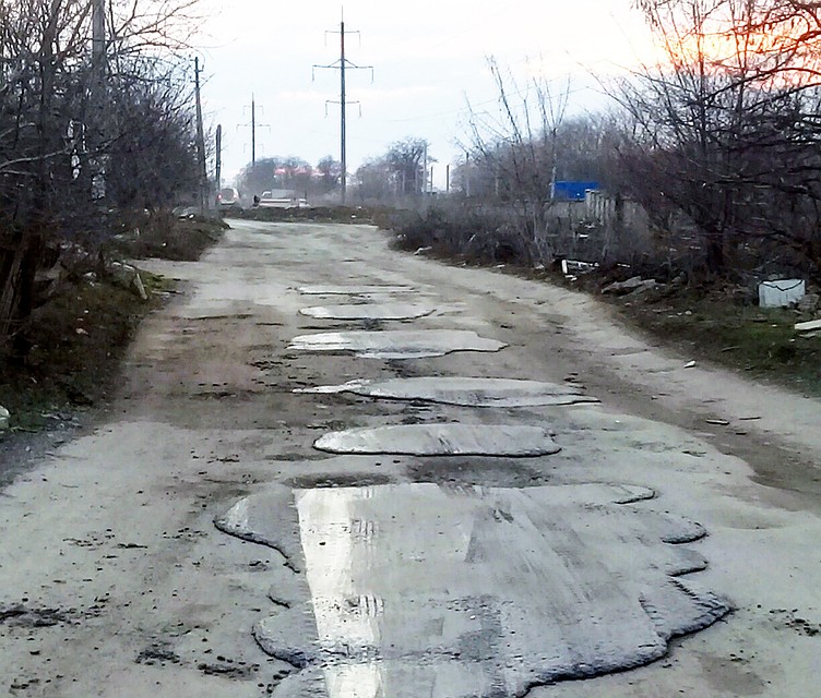 Улица Лесная. Фото из группы ВК "Ростов Главный".