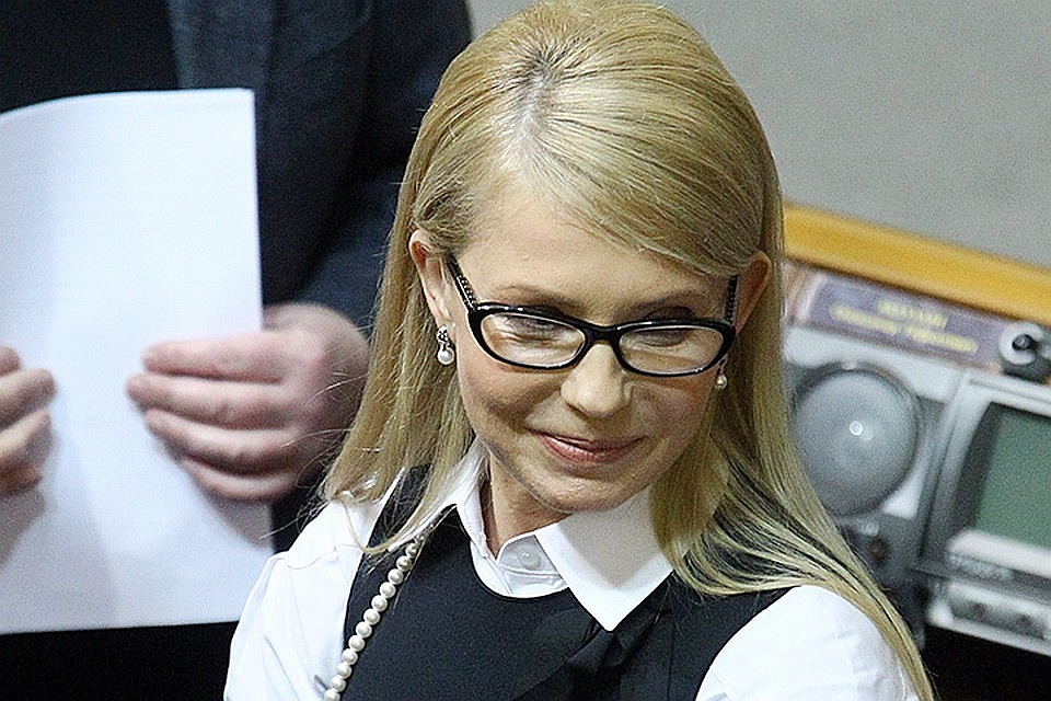 Лидер партии «Батькивщина» Юлия Тимошенко
