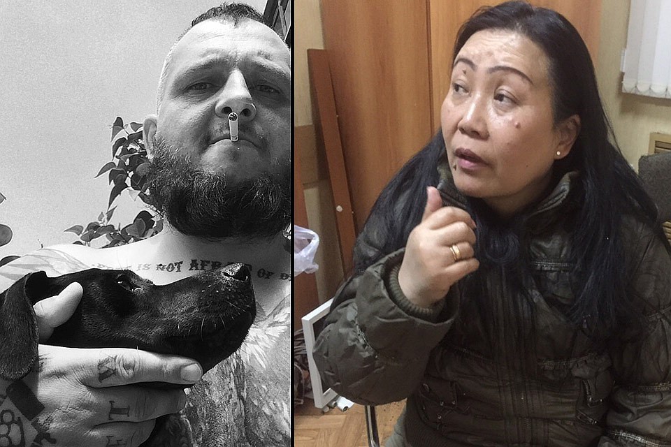 Байкер Сергей Лежнев и кореянка Пак.