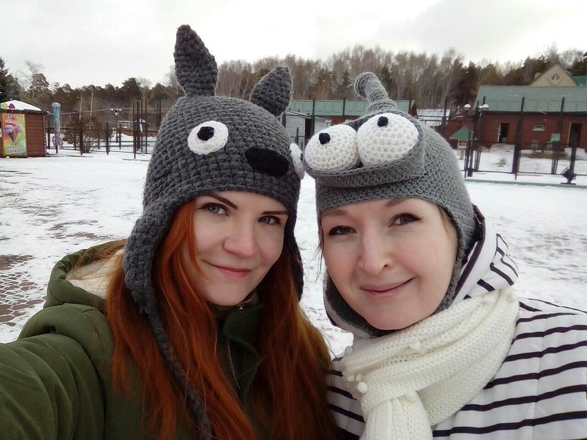 А у вас есть веселая шапка? Фото: челябинский зоопарк.