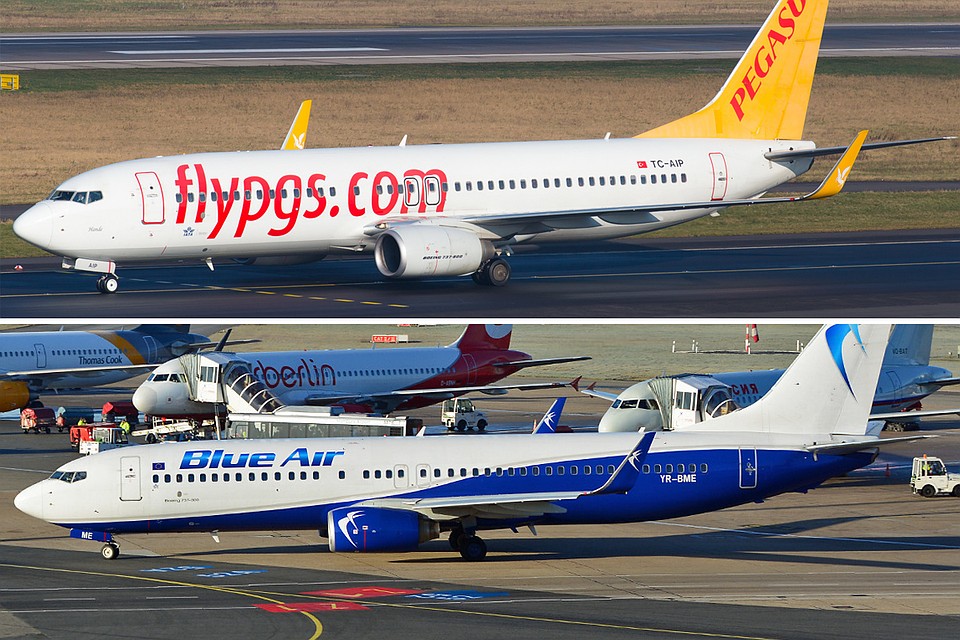 «Белавиа» получает два Boeing 737-800 NG – одному 8 лет, второму – 14. Фото: Severin Hackenberger и Thomas Schmidt-Blindenhofer, Planespotters.net.