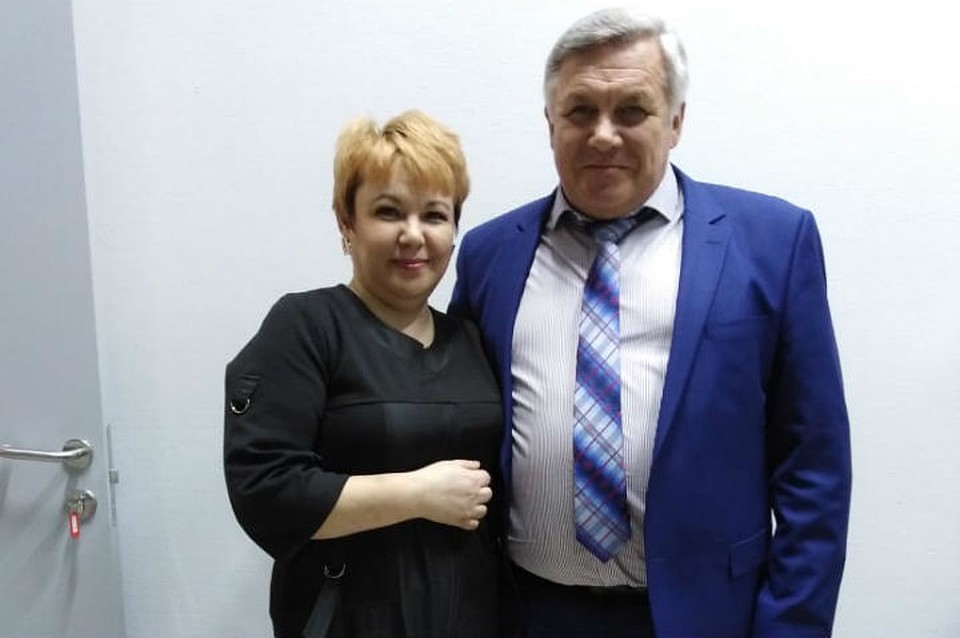 Светлана Черданцева и Александр Ильин сразу после встречи. Фото: личный архив Александра Ильина.