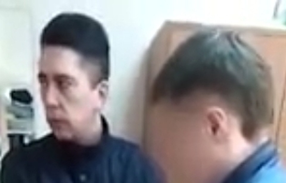 Задержание Михиенко Фото: с оперативного видео