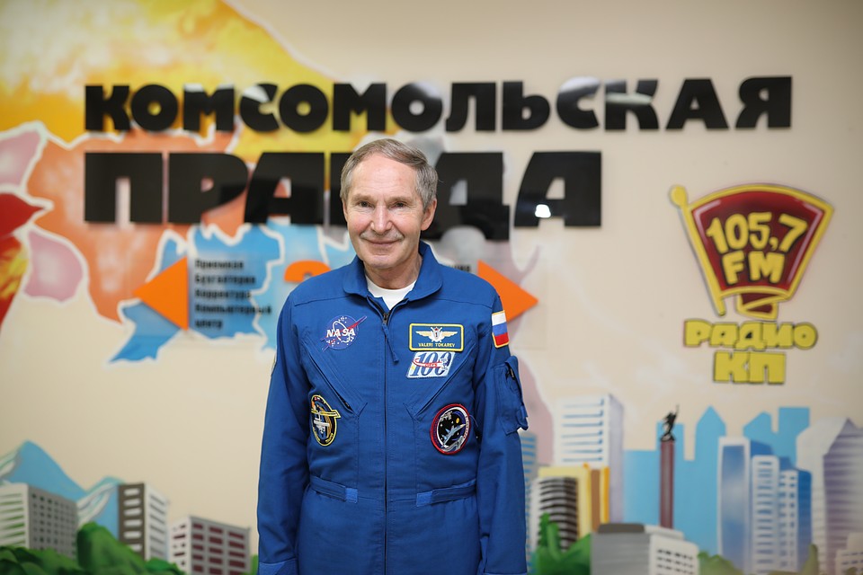 Космонавт-испытатель Валерий Токарев