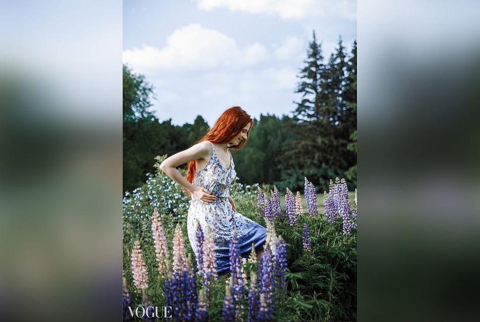 Фото из Сибири попало в итальянский «VOGUE». Фото: Марина Семехина