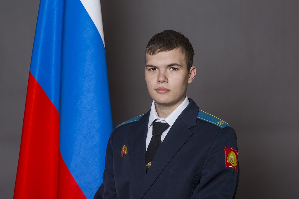 Еще будучи маленьким Георгий о военной службе знал больше своих сверстников. Фото Тюменского кадетского президентского училища