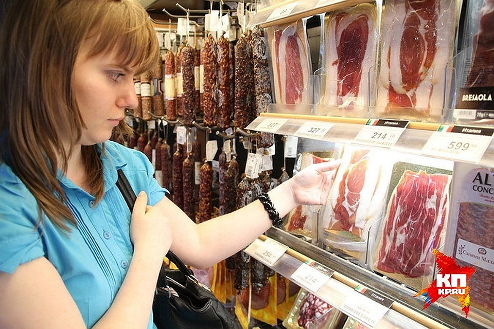 Всю санкционную продукцию забрали из магазина
