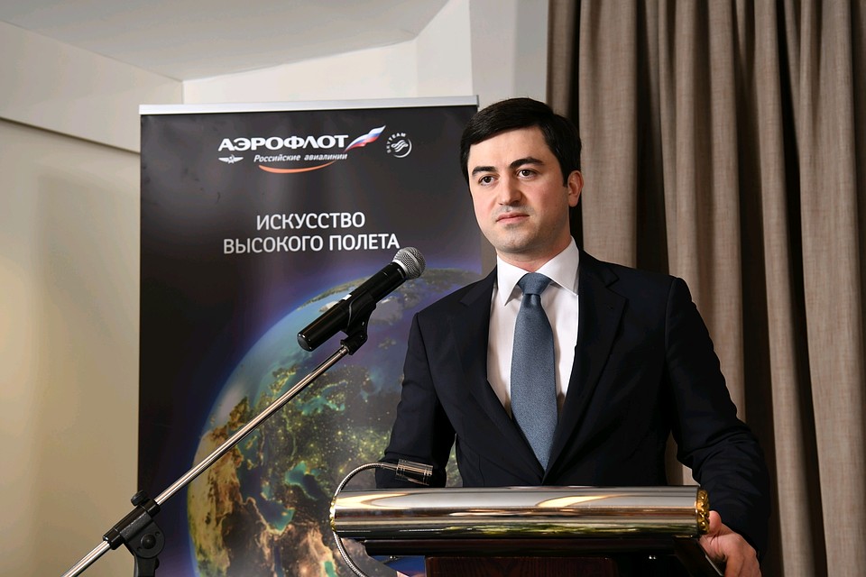 Заместитель генерального директора Аэрофлота по правовым и имущественным вопросам Владимир Александров. Фото: пресс-служба Аэрофлот.