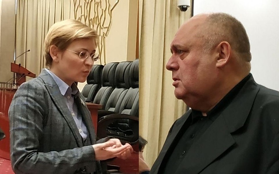 Людмила Бокова и Сергей Аренин