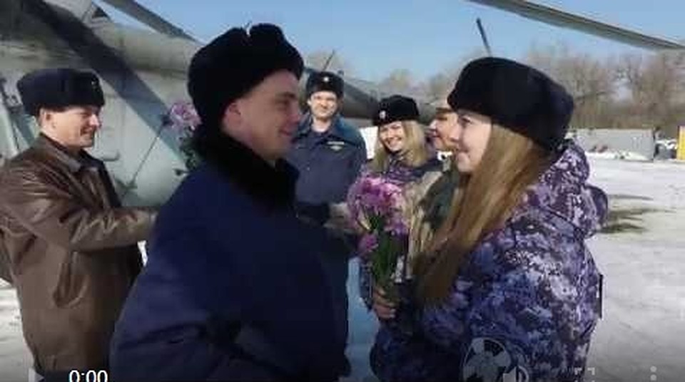 Росгвардейцы сняли клип