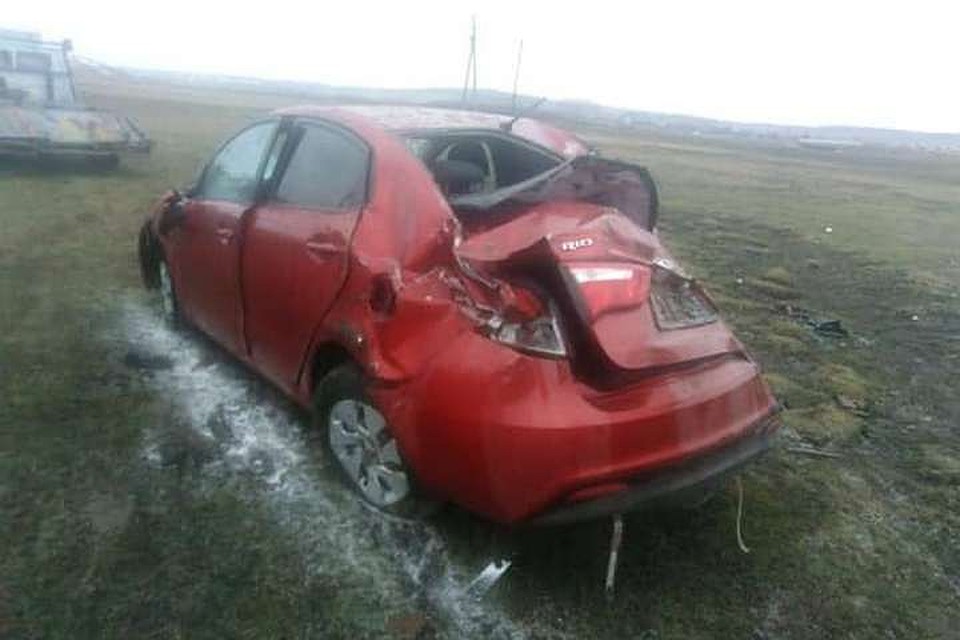 В Баймакском районе Башкирии водитель «Kia» съехал в кювет