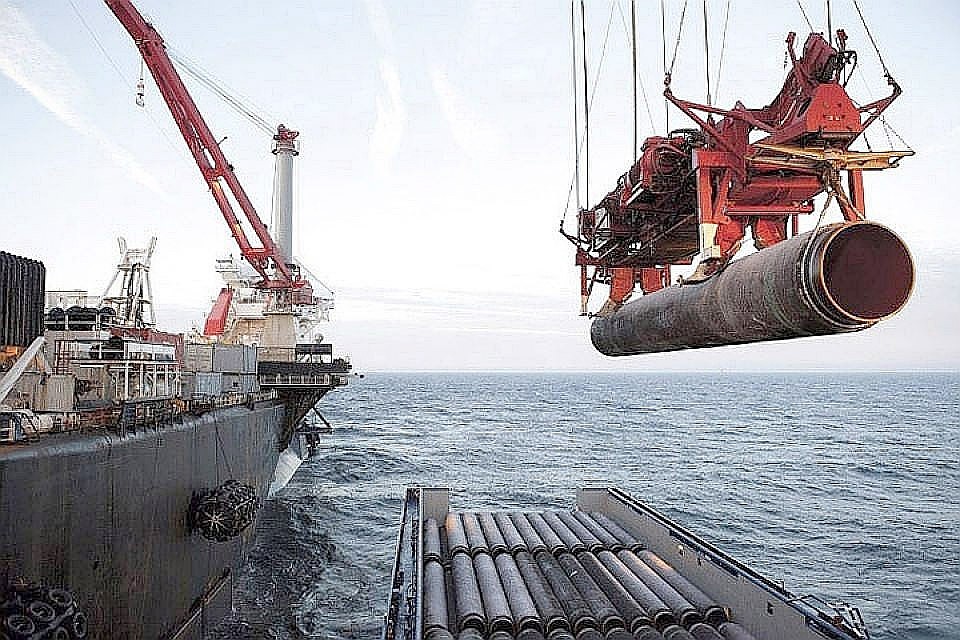 Газопровод "Северный поток — 2" планируется достроить в 2019 году. Фото: с сайта nord-stream.com