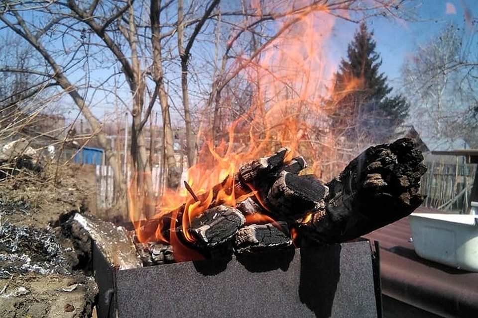 В Красноярском крае под угрозой многотысячных штрафов запретили разводить костры