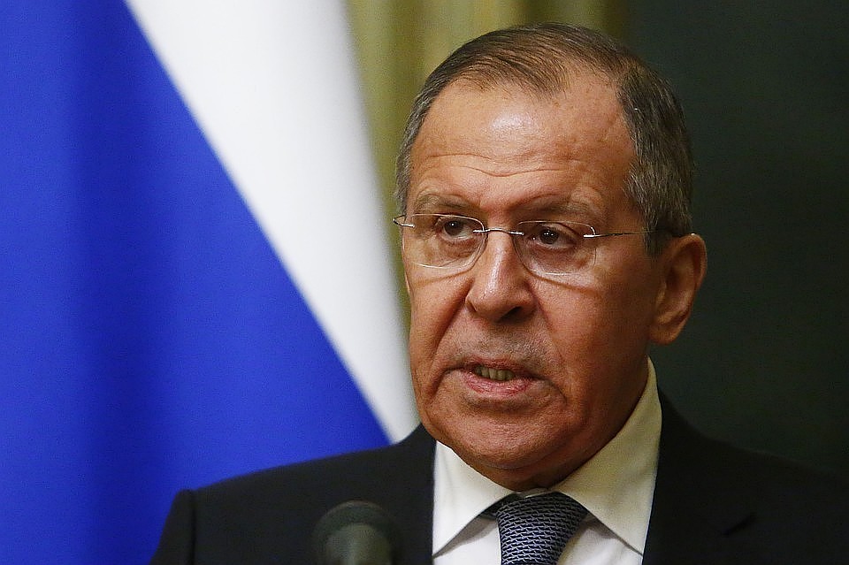 Министр иностранных дел России Сергей Лавров