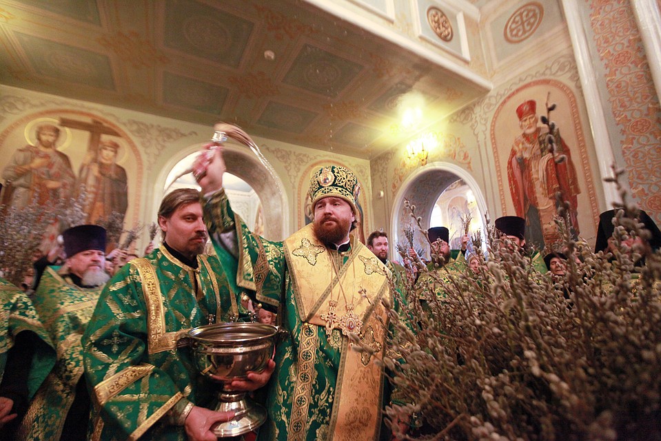 В прошлое воскресенье православные отметили Вход Господень в Иерусалим - Вербное воскресенье. Фото: Анна УСМАНОВА.