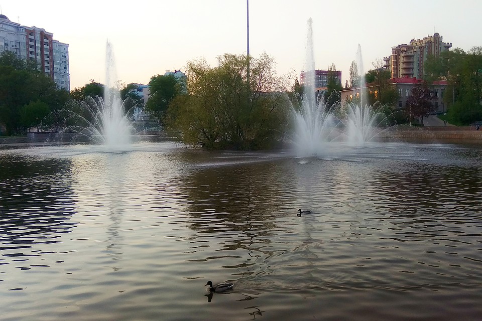 На следующей неделе в Липецке заработают фонтаны