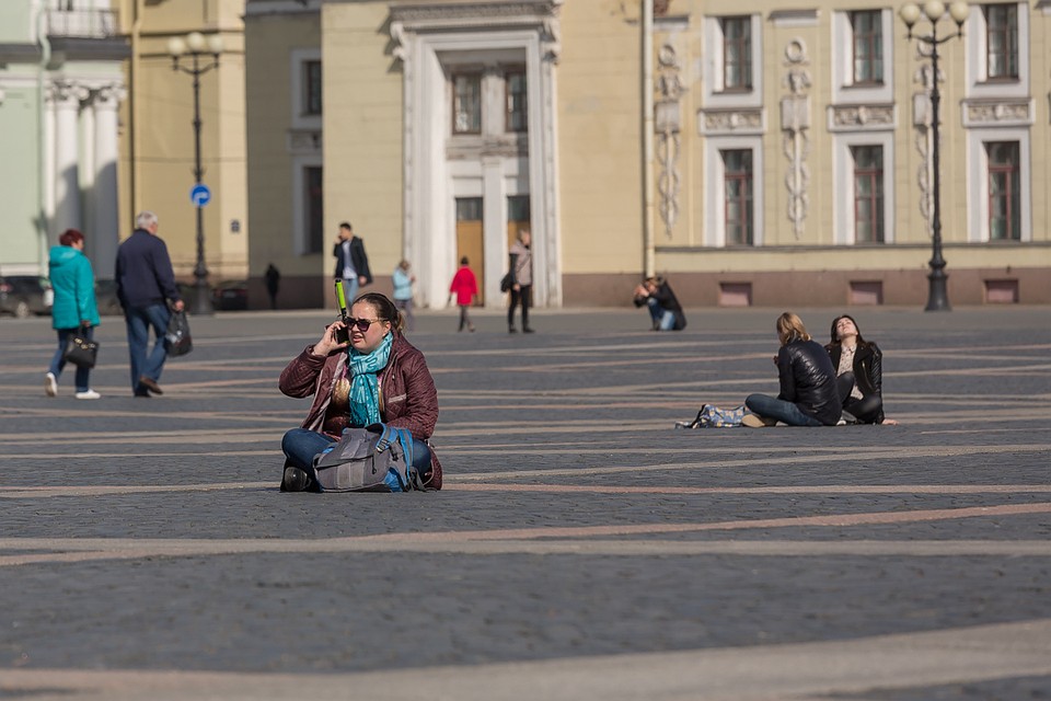 В среду, 24 апреля, в Петербурге будет 20-градусная температура