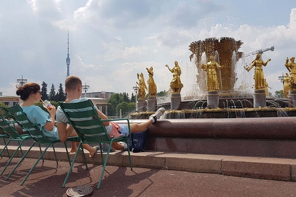 В Москве температура побила рекорд семилетней давности