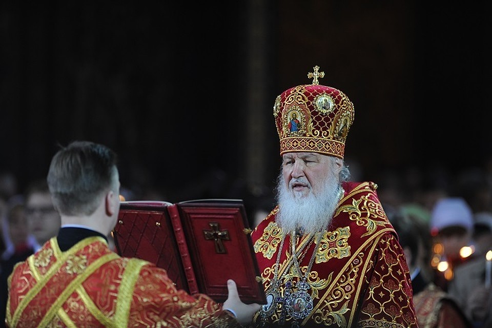 Патриарх Московский и всея Руси Кирилл.