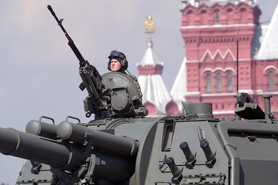 На Красной площади состоялась генеральная репетиция Парада Победы.