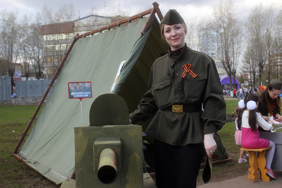 На фото - часть экспозиции Национальной галереи Коми