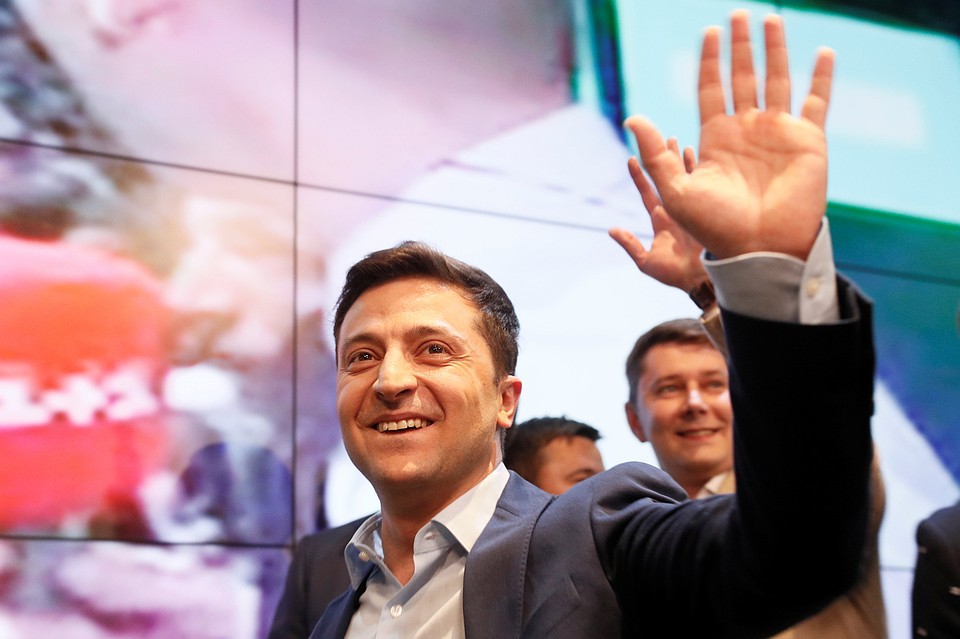Владимир Зеленский станет новым президентом Украины